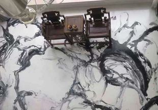 水墨藝術地坪漆施工教程，藝術地坪漆的好處介紹
